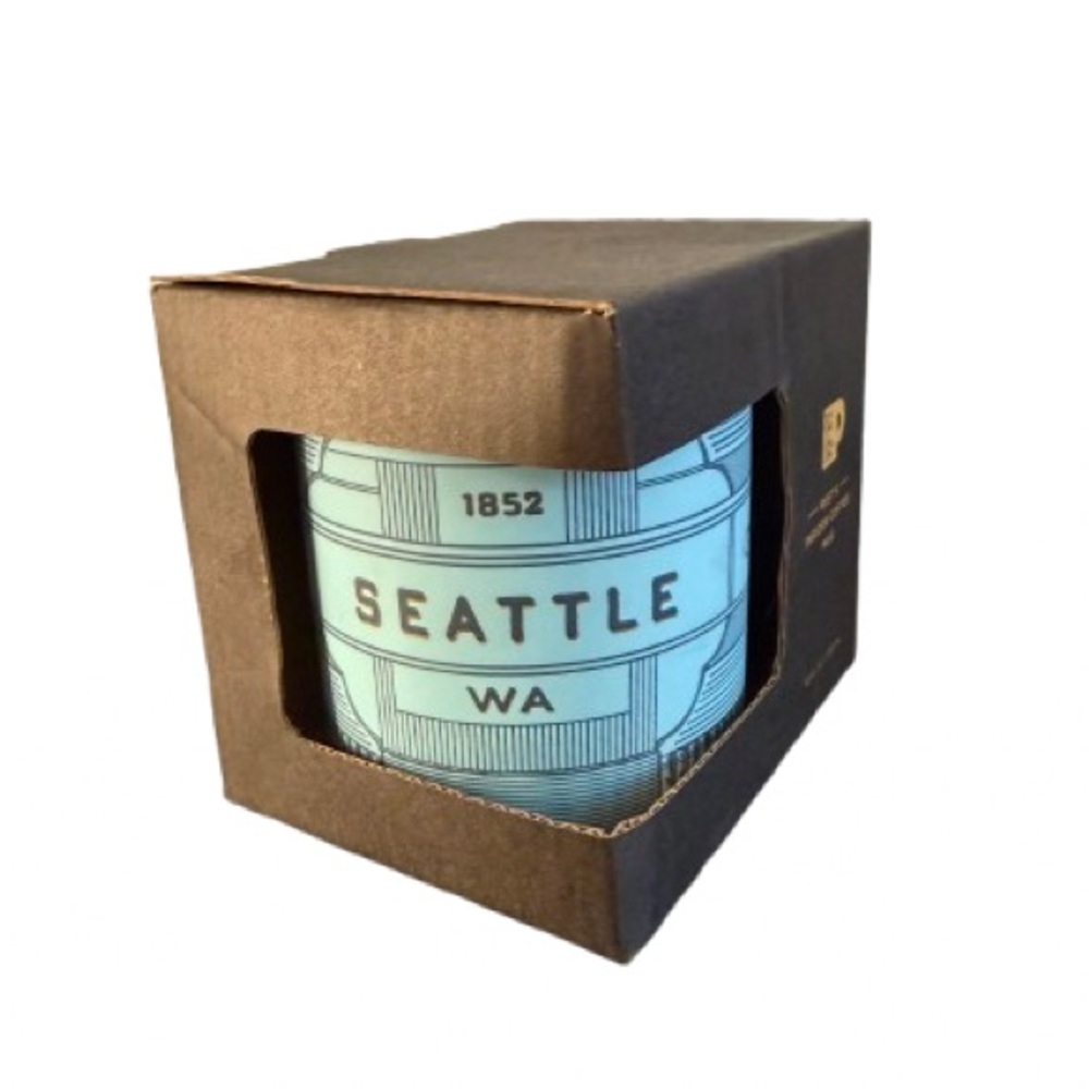 Peet's Coffee Seattle Insider City Mug 12oz NEW IN BOX | 1852 | Rare Limited Ed